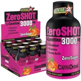 Resim Zerofit Zeroshot L-Carnitine 3000 mg Şeftali Aromalı İçecek 12 x 60 ml 