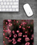 Resim ÇİÇEK Baskılı Dikdörtgen Mouse Pad BSKBZR 