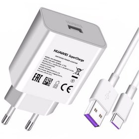 Resim Huawei Mate 20 Lite Supercharge 40W 4A Hızlı Şarj Aleti Type-C (536689459) 