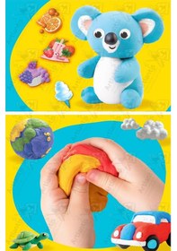 Resim Oyun Hamuru 6 Renk 1 Paket Bubu 6 Lı Oyun Hamuru 600 Gr Canlı Renkler Okul Öncesi Kreş Anasınıfı Etkinli Hamuru Çok Renkli 