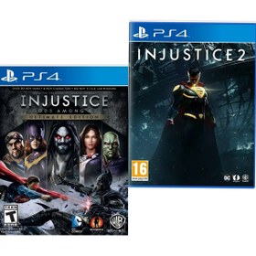 Resim Sony injustice 1 + injustice 2 PS4 Oyun 