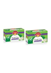 Resim Doğuş Bergamot Aromalı Süzen Poşet Yeşil Çay 2'li 20 x 1.75 G 