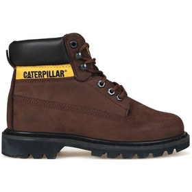 Resim Caterpillar Colorado Hakiki Deri Chocolate Nubuk Kadın Bot 015G10 