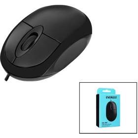Resim Everest SM-385 Kablolu USB 1200 Dpı Optik Mouse Kutulu (5263) 