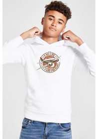 Resim Tshirthane Indiana Jones Beyaz Çocuk 3ip Kapşonlu Sweatshirt 001 Beyaz 