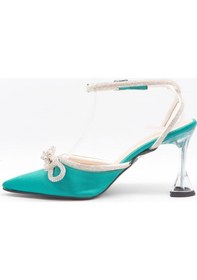 Resim Gedikpaşalı End 22Y 02 Yeşil Bayan Ayakkabı Abiye (549975759) 35 