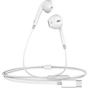 Resim Mcdodo -6070 Type-C Kulakiçi Telefon Kulaklık Beyaz 