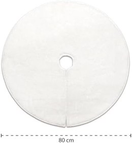 Resim Aden Yılbaşı Ağacı Halısı, Çam Ağacı Eteği, Peluş Yılbaşı Halısı, Yılbaşı Paspası, Christmas Halısı, PRS0305 80x80cm (Peluş) 