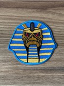 Resim StüdyoÜmitTişört Iron Maiden Powerslave Patch,Peç,Arma ve Kot Yaması 
