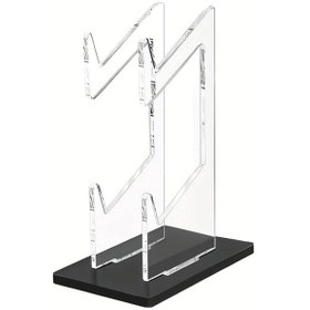 Resim Cloud011 Siyah Universal Oyun Kumandası Standı Çift Ekran Masaüstü Saklama Xbox One Series S X Ps4 Ps5 