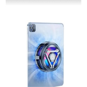 Resim Tablet Soğutucu Fan, Taşınabilir Cihaz Soğutma Fanı 