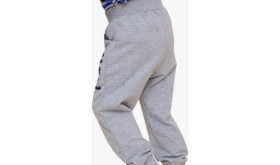 Resim Breeze Erkek Bebek Eşofman Altı Baskılı Cepli 9 Ay-3 Yaş, Gri Melanj 
