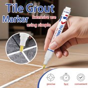 Resim 5'li/3'lü/1'li Derz Kalemi Profesyonel Dolgu Aracı - Silikon Boya Kalemi - Beyaz Derz Kalemi - Banyo, Duş ve Zemin Karoları için Uygun, Su Geçirmez Onarım Yapıştırıcısı - Zemin ve Duvar Karolara Koruma 