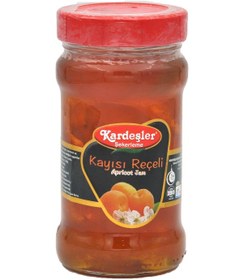 Resim Kardeşler Şekerleme Kayısı Reçeli Cam Kavanoz 380 G 