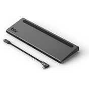 Resim Bix 11’i 1 Arada Type-C Laptop ve Tablet Standı HDMI VGA DP Ethernet Micro SD USB 3.0 Dönüştürücü 