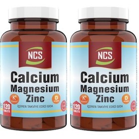 Resim Ncs Calcium Magnesium Çinko D&K Kalsiyum Magnezyum Çinko 