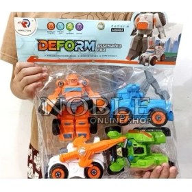 Resim Prestij 4 Lü Deform Assembled Dönüşen Robotlar 2872 