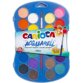 Resim Nessiworld Sulu Boya 30 mm. Fırçalı 24'lü 
