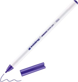 Resim Edding 4600 1.0mm Tekstil Kumaş Kalemi Mor / 008 