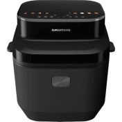 Resim Buhar Destekli Hızlı Pişirici Antrasit Renkli Sağlıklı ve Pratik Kullanım 