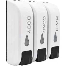 Resim Three Beans 3 Adet 350 ml Sıvı Sabunluk Duvarı Duvara Monte Duş Banyosu Şampuan Dağıtıcı El Sanitizer Sabun Konteyner Mutfak Banyo Tuvalet | Sıvı Sabunluk (Yurt Dışından) 