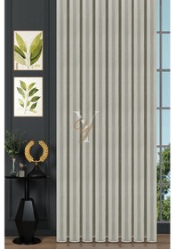 Resim Simli Çelik 5006 Tül Perde V-gold Gold 