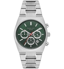 Resim Frank Alex Gümüş Çelik Kordon Erkek Kol Saati L-07252m.04 Gümüş 