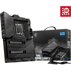 Resim MSI MEG Z690 UNIFY 1700 DDR5 4800 MHz OC DP HDMI M.2 USB3.2 2.5G Lan ATX Anakart MSI