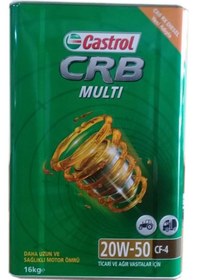 Resim Castrol CRB Multi 20W-50 CF-4 Rx Motor Yağı 16 KG 