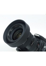 Resim 49 MM Üç Kademeli Kauçuk Lens Hood (Parasoley) 