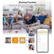 Resim Vkemall Akıllı Wifi Anahtar Modülü - 1/2/3/4 Kanallı Ac100-240v Sıfır-ateş Kontrolü, Akıllı Ev Otomasyonu Diğer 