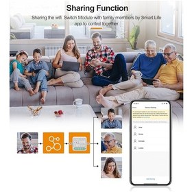 Resim Vkemall Akıllı Wifi Anahtar Modülü - 1/2/3/4 Kanallı Ac100-240v Sıfır-ateş Kontrolü, Akıllı Ev Otomasyonu Diğer 
