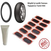 Resim EVOSED Büyük Lastik Yaması - Bisiklet - Motor Lastiği Yaması Evosed