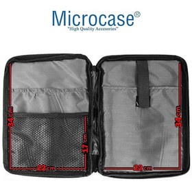 Resim Microcase Xiaomi Redmi Pad 2 11 İnch Tablet Uyumlu Tablet Çanta+türkçe Bluetooth Klavye+mouse+tablet Standı-siyah Al8128 Omuz Çantası 
