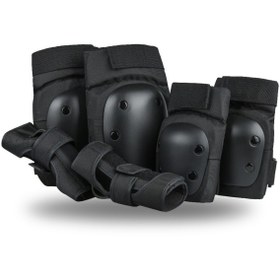 Resim MOTOANL Motosiklet Çocuk Ve Kadın Bisiklet Paten Soft Dizlik Dirseklik Ve El Koruma Takım Rahat Bacak Seti 