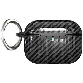 Resim Apple Airpods Pro 3 Kılıf Silikon Karbon Silikon 05 Siyah 