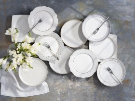 Resim Pierre Cardin Magie 60 Parça Yemek Takımı Altın 