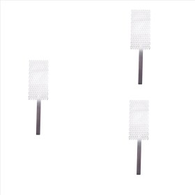 Resim Explosion1 3 Adet 20 x 5cm Örgü Platinize Titanyum Anot Rhodyum Takı Kaplama Taban Aleti Sap Mücevher Aleti ile Örgü (Yurt Dışından) 