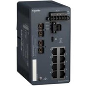 Resim Mcsesm103f2cu0 - Modicon Yönetilen Anahtar - Bakır İçin 8 Bağlantı Noktası + Fiber Optik Çok Modlu İçin 2 Bağlantı Noktası 