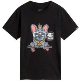 Resim Vans Blanket Pak'r Çocuk T-shırt Vn000mmtblk1 Siyah 
