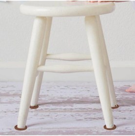 Resim Yuvarlak Mobilya Koruyucu Keçe 24'lü Paket Çok Renkli 
