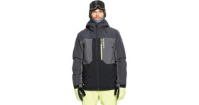 Resim Quiksilver Dawson Erkek Siyah Snowboard Ceketi 