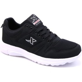 Resim XStep Erkek Ortopedik Siyah Spor Ayakkabı 