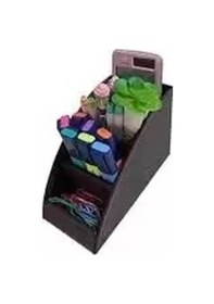 Resim Inn Design Organizer Kalemlik Beyoğlu Serisi Deri İzmir Lacivert 11x20x9.5 Cm Dd-1284 