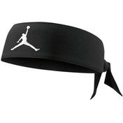 Resim Jordan Dri-Fit Jumpman NBA Unisex Siyah Basketbol Saç Bandı J.JN.00.010.OS 