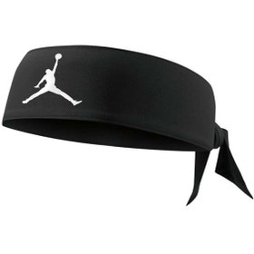 Resim Nike Jordan Dri-fit Jumpman Nba Unisex Siyah Basketbol Saç Bandı J.jn.00.010.os 