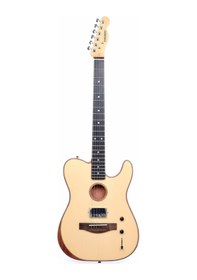 Resim Madison Meag-tl01-n Elektro Akustik Gitar - Naturel Profesyonel 