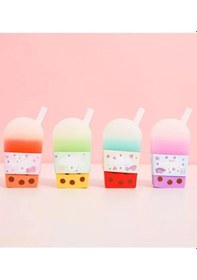 Resim Bubble Tea Renkli Silgi - 1 Adet 