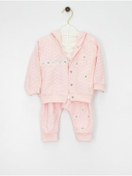 Resim MinikButik Kız Bebek Üçlü Takım 