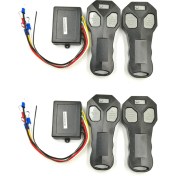 Resim 2 Takım Evrensel Araba Kablosuz Vinç Uzaktan Kumanda, Ikiz Ahizeli Iki Uyumlu Verici (Yurt Dışından) 